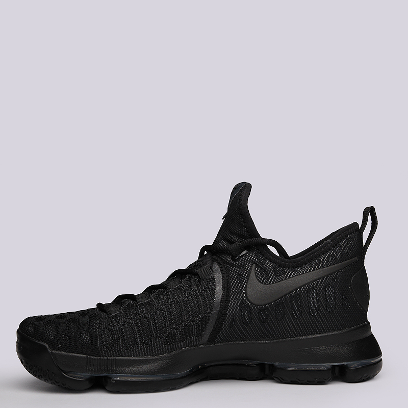 мужские черные баскетбольные кроссовки Nike Zoom KD 9 843392-001 - цена, описание, фото 5