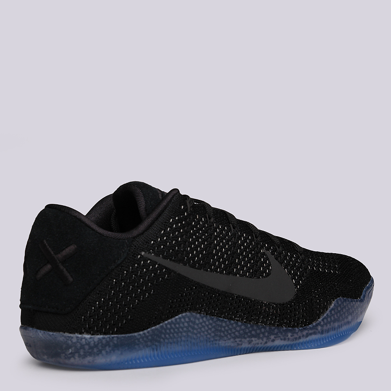 мужские черные баскетбольные кроссовки Nike Kobe XI Elite Low 822675-001 - цена, описание, фото 3