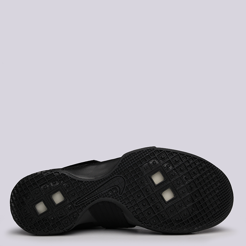 мужские черные баскетбольные кроссовки Nike Lebron Soldier 10 844374-001 - цена, описание, фото 4
