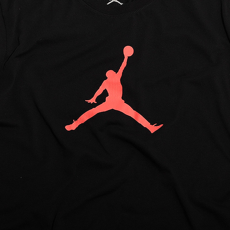мужская черная футболка Jordan Dri-FIT Tee 801051-010 - цена, описание, фото 2