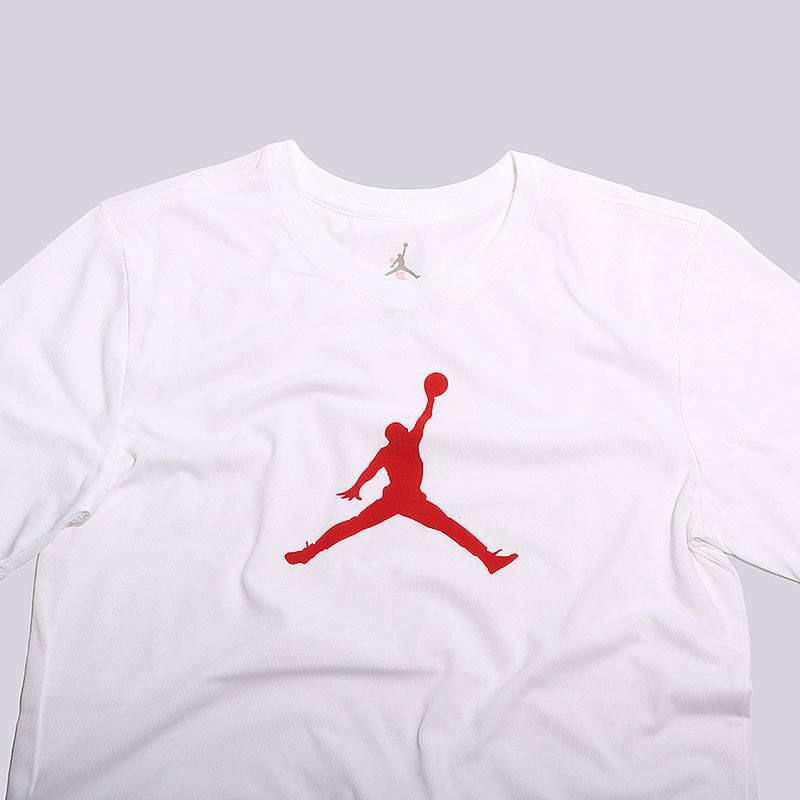мужская белая футболка Jordan Dri-FIT Tee 801051-100 - цена, описание, фото 2