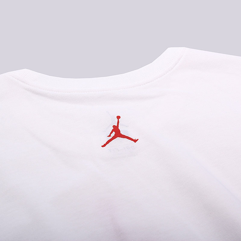 мужская белая футболка Jordan Dri-FIT Tee 801051-100 - цена, описание, фото 3