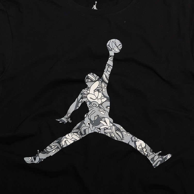 мужская черная футболка Jordan Jumpman Hands Down Tee 801601-011 - цена, описание, фото 2