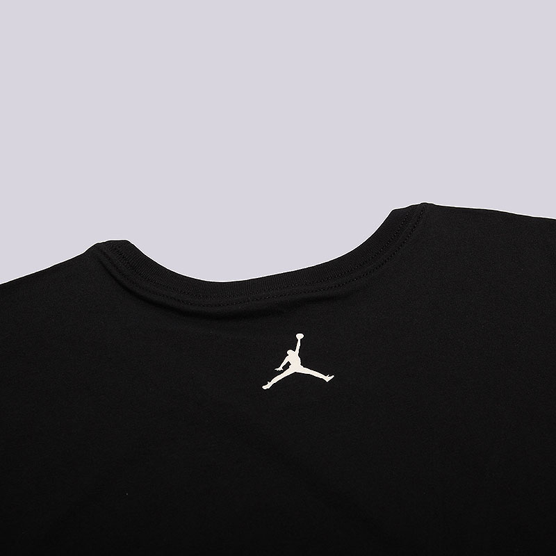мужская черная футболка Jordan Jumpman Hands Down Tee 801601-011 - цена, описание, фото 3