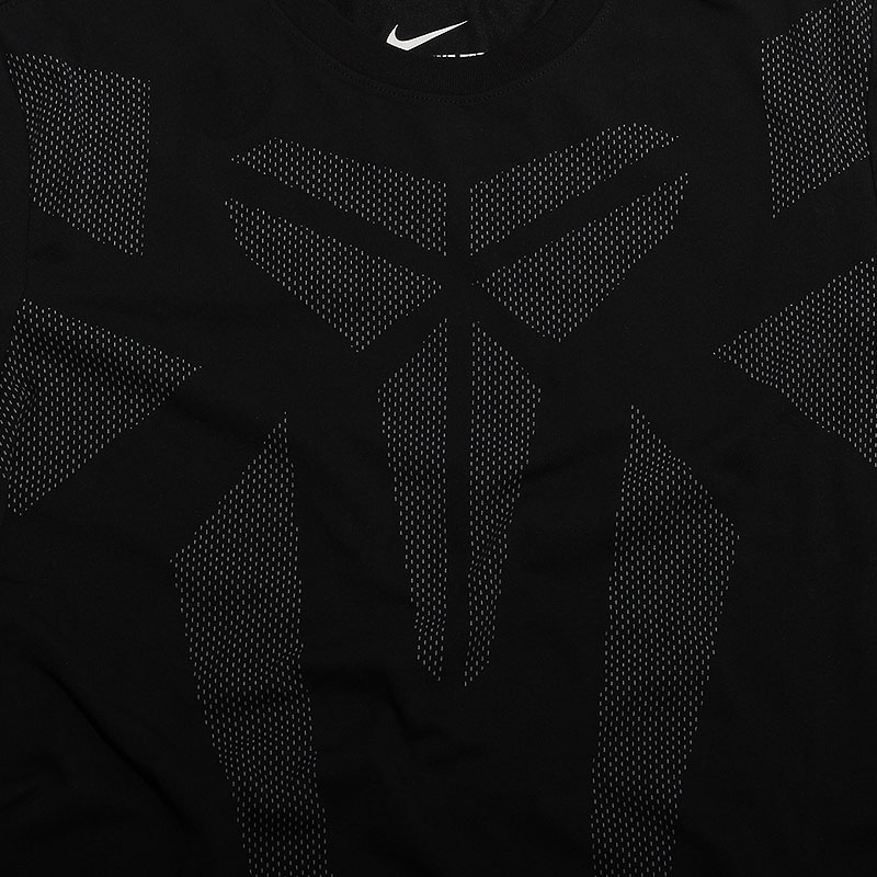мужская черная футболка Nike Kobe Brand Mark 806755-010 - цена, описание, фото 2