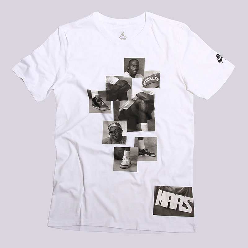 

Футболка Jordan Mike & Mars Tee, Белый