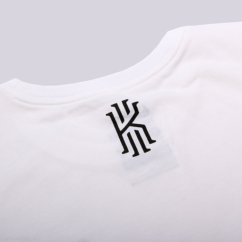 мужская белая футболка Nike Kyrie Art 806761-100 - цена, описание, фото 4
