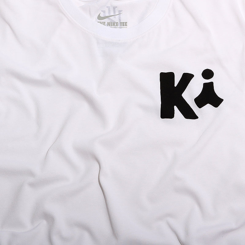 мужская белая футболка Nike Kyrie Art 806761-100 - цена, описание, фото 2