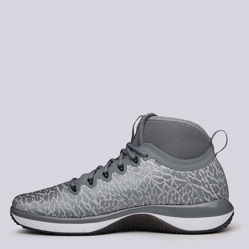 мужские серые баскетбольные кроссовки Jordan Trainer 1 845402-002 - цена, описание, фото 4