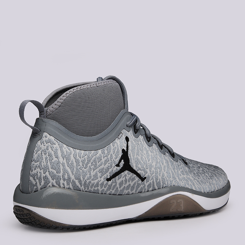 мужские серые баскетбольные кроссовки Jordan Trainer 1 845402-002 - цена, описание, фото 5