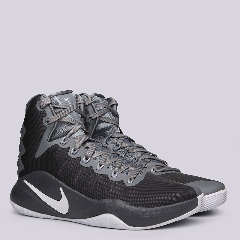 мужские серые баскетбольные кроссовки Nike Hyperdunk 2016 844359-011 - цена, описание, фото 1