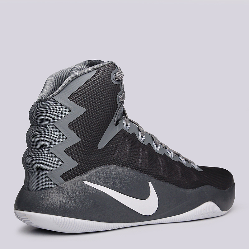 мужские серые баскетбольные кроссовки Nike Hyperdunk 2016 844359-011 - цена, описание, фото 3