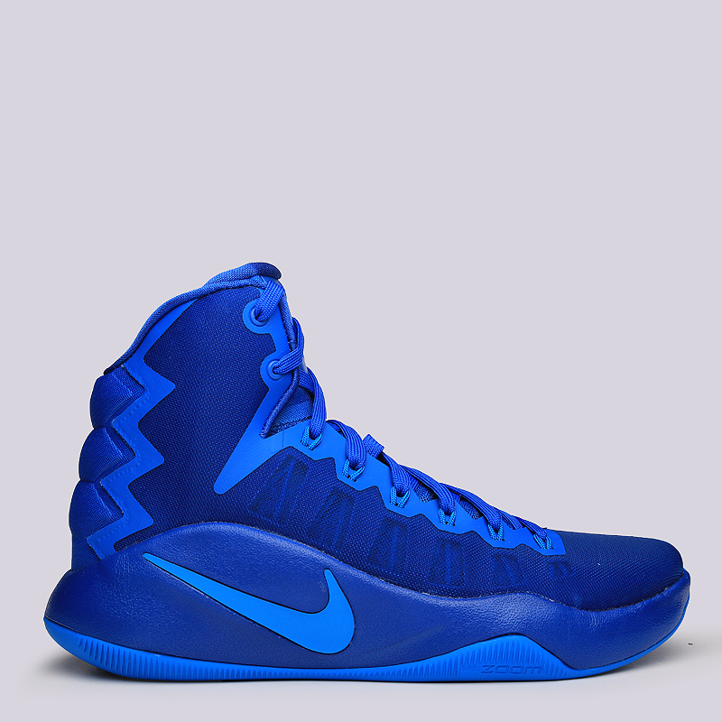 мужские синие баскетбольные кроссовки Nike Hyperdunk 2016 844359-440 - цена, описание, фото 2