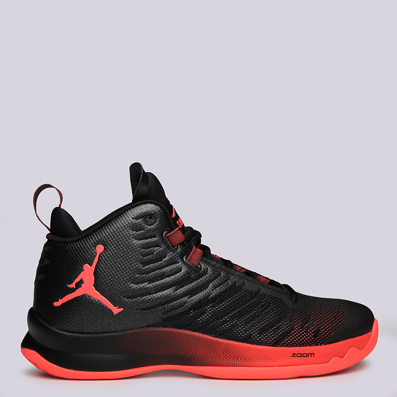 мужские черные баскетбольные кроссовки Jordan Super.Fly 5 844677-003 - цена, описание, фото 2