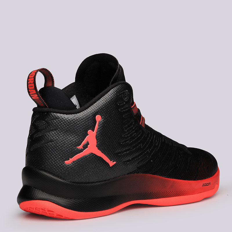 мужские черные баскетбольные кроссовки Jordan Super.Fly 5 844677-003 - цена, описание, фото 3