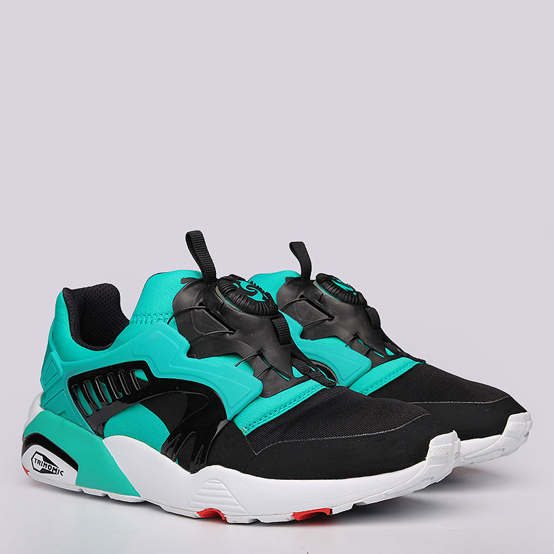 мужские черные кроссовки PUMA Disс Blaze Electric 36140903 - цена, описание, фото 1