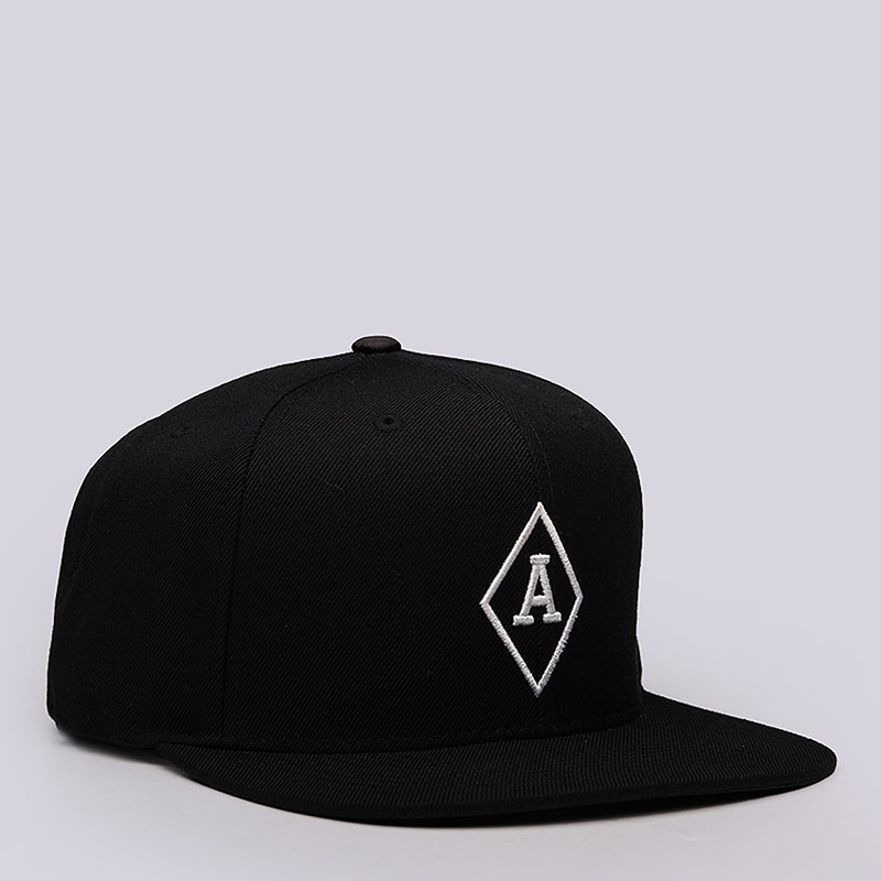 мужская черная бейсболка Black Scale Agitator Snapback AU16-HW12-black - цена, описание, фото 1