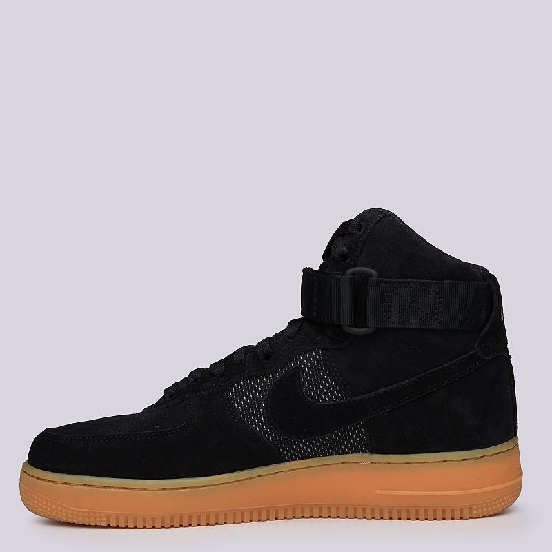 мужские черные кроссовки Nike Air Force 1 High'07 LV8 806403-003 - цена, описание, фото 5
