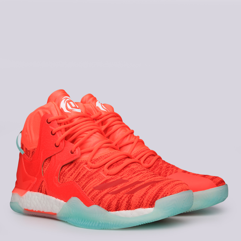 мужские красные баскетбольные кроссовки adidas D Rose 7 Primeknit AQ7743 - цена, описание, фото 1