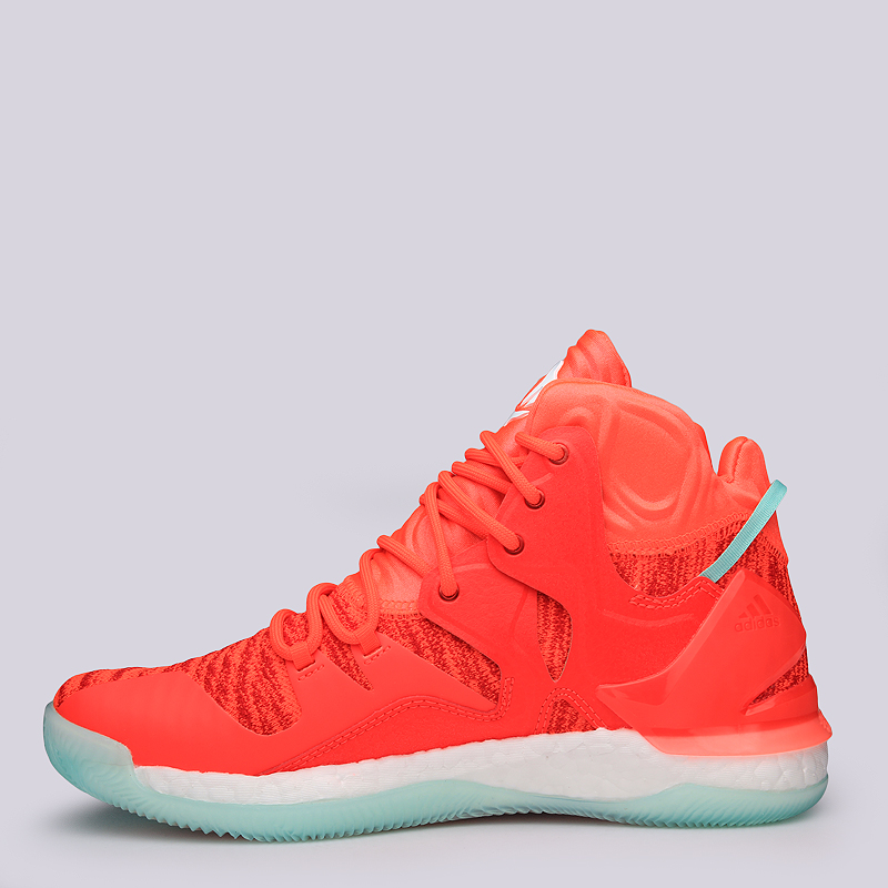 мужские красные баскетбольные кроссовки adidas D Rose 7 Primeknit AQ7743 - цена, описание, фото 5