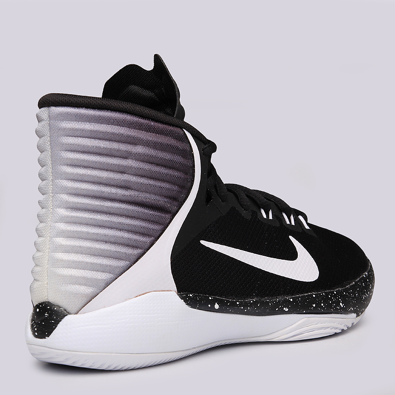 детские черные баскетбольные кроссовки Nike Prime Hype DF GS 2016 845096-001 - цена, описание, фото 3