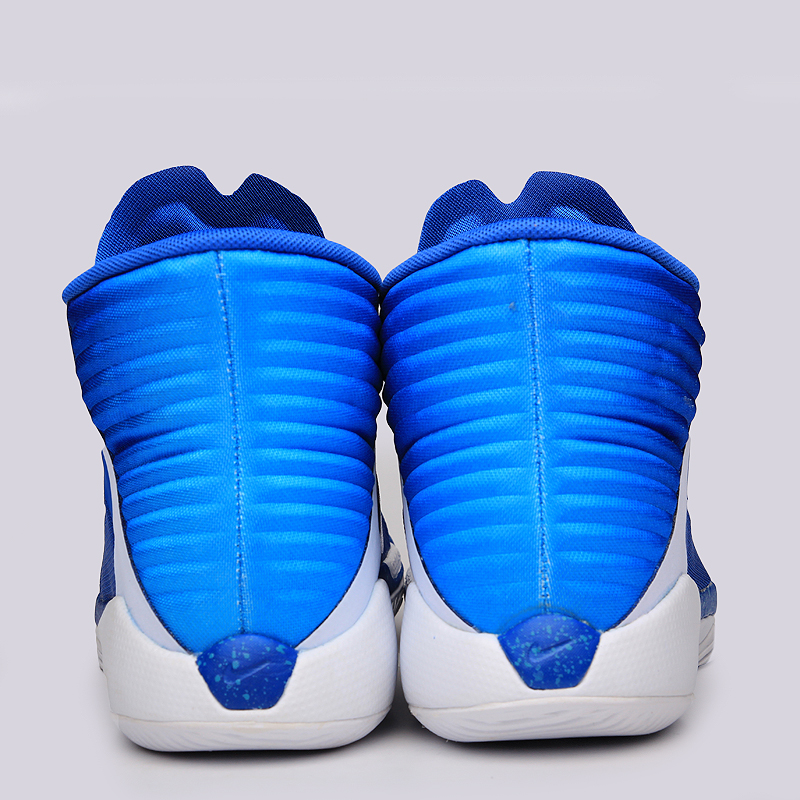 детские синие баскетбольные кроссовки Nike Prime Hype DF GS 2016 845096-400 - цена, описание, фото 6