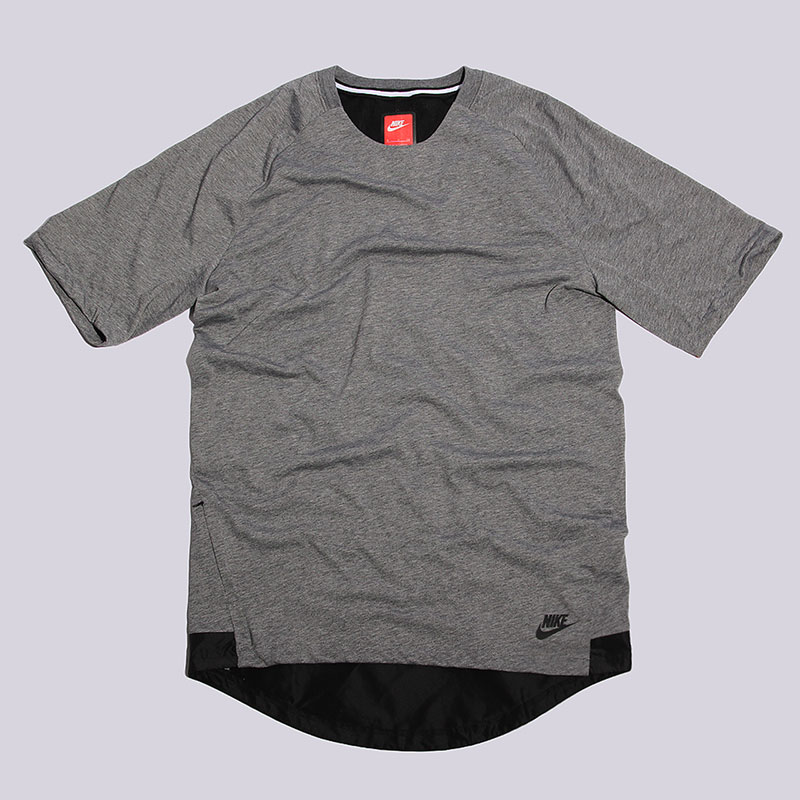 мужская серая футболка Nike BND Top SS KNT 805122-091 - цена, описание, фото 1