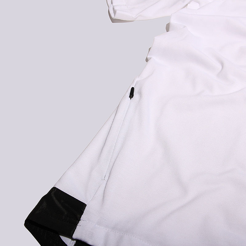 мужская белая футболка Nike BND Top SS KNT 805122-100 - цена, описание, фото 3