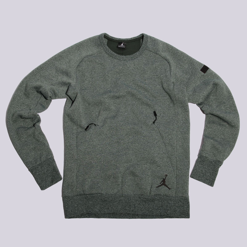 

Толстовка Jordan Icon Fleece Crew, Зелёный