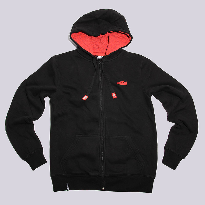 мужская черная толстовка Sneakerhead Logo Zip Hoody 20001-002 - цена, описание, фото 1