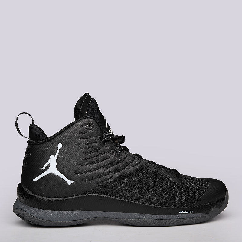 мужские черные баскетбольные кроссовки Jordan Super.Fly 5 844677-005 - цена, описание, фото 2