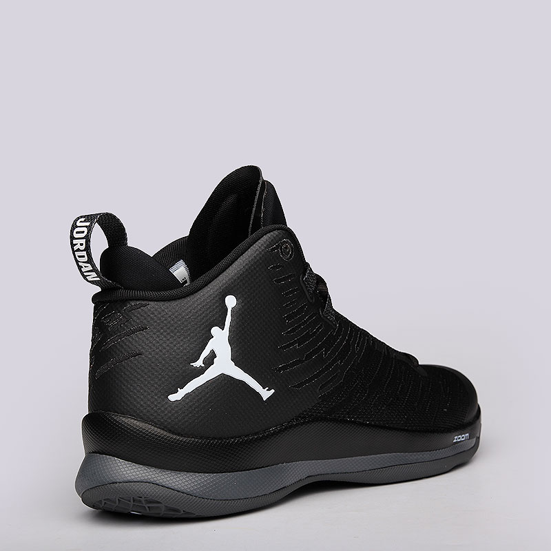 мужские черные баскетбольные кроссовки Jordan Super.Fly 5 844677-005 - цена, описание, фото 3