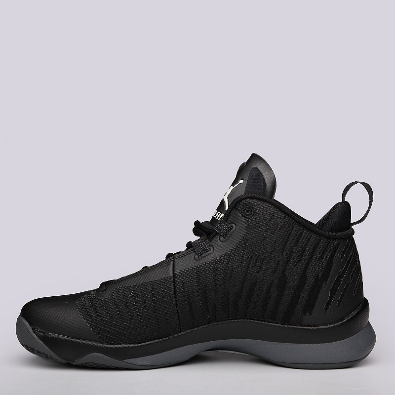 мужские черные баскетбольные кроссовки Jordan Super.Fly 5 844677-005 - цена, описание, фото 5