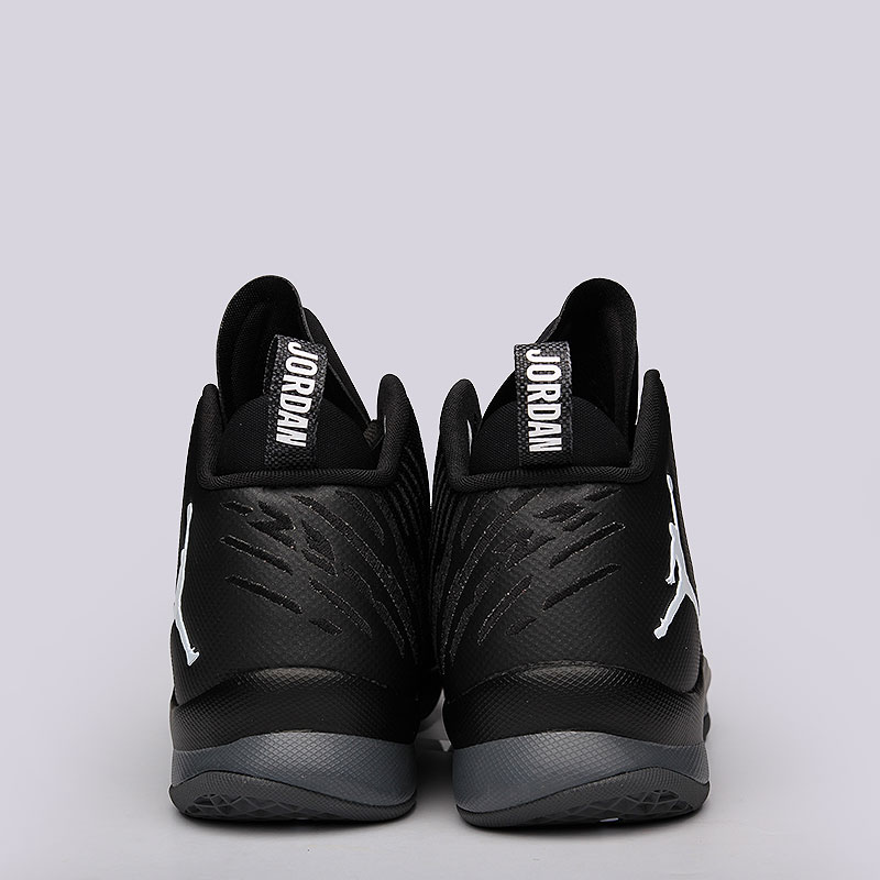 мужские черные баскетбольные кроссовки Jordan Super.Fly 5 844677-005 - цена, описание, фото 6