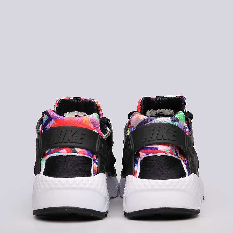 детские черные кроссовки Nike Huarache Run Print 704946-003 - цена, описание, фото 6