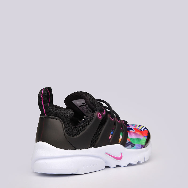 детские черные кроссовки Nike Presto Print 859600-001 - цена, описание, фото 3