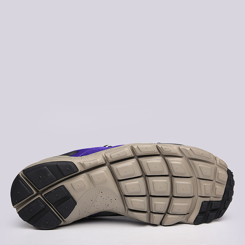 мужские синие кроссовки Nike Air Footscape NM 852629-500 - цена, описание, фото 4