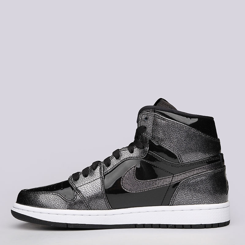 мужские черные кроссовки Nike 1 Retro High 332550-017 - цена, описание, фото 5