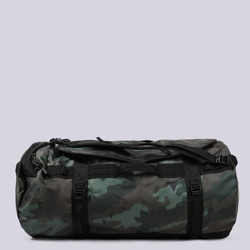 мужской зеленый сумка- рюкзак The North Face BASE CAMP DUFFEL-L T0CWW1LEC - цена, описание, фото 1