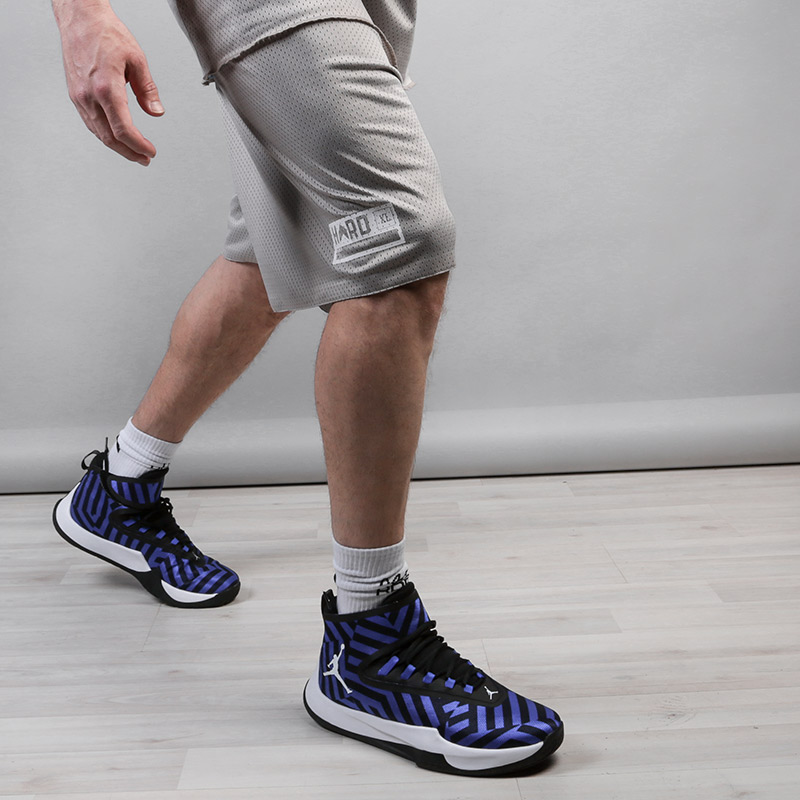 Мужские шорты Hard HRD Shorts (Hard grey/blue-074)  - цена, описание, фото 2