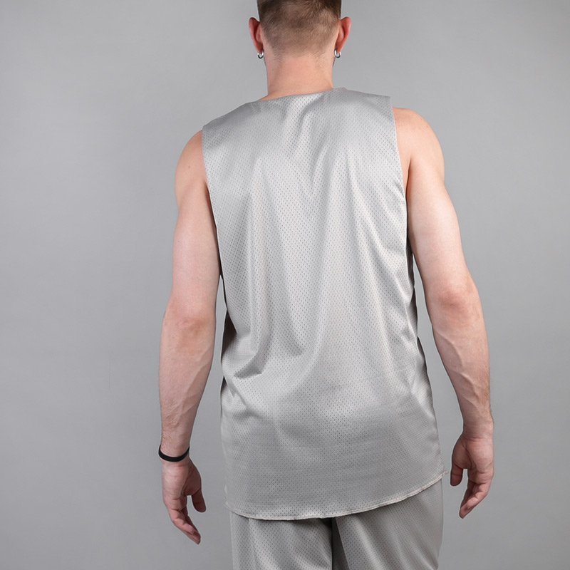 Мужская майка Hard Sleeveless Hard (Hard grey/blue-0749)  - цена, описание, фото 3