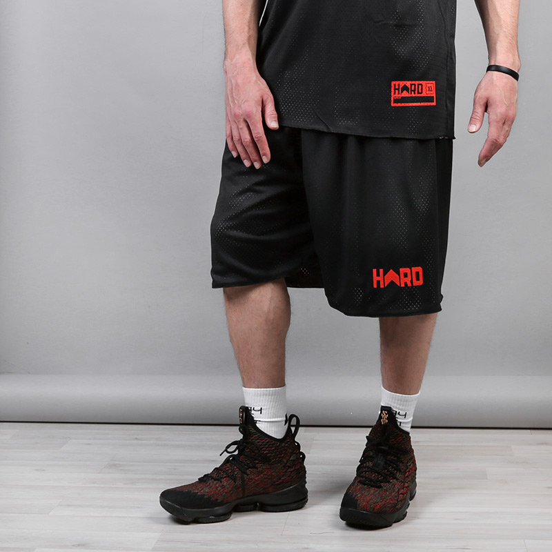 мужские  двухсторонние шорты Hard HRD Shorts FOREST-CAMO/GRN-302 - цена, описание, фото 2