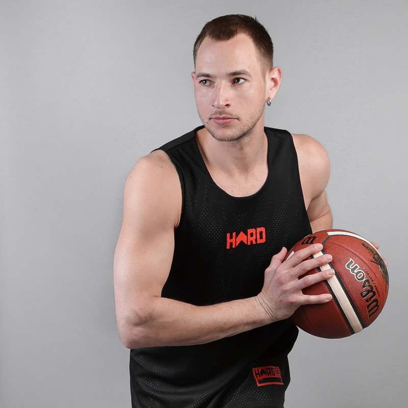 Мужская двухсторонняя майка Hard Sleeveless Hard (Forest-camo/grn-300)  - цена, описание, фото 3