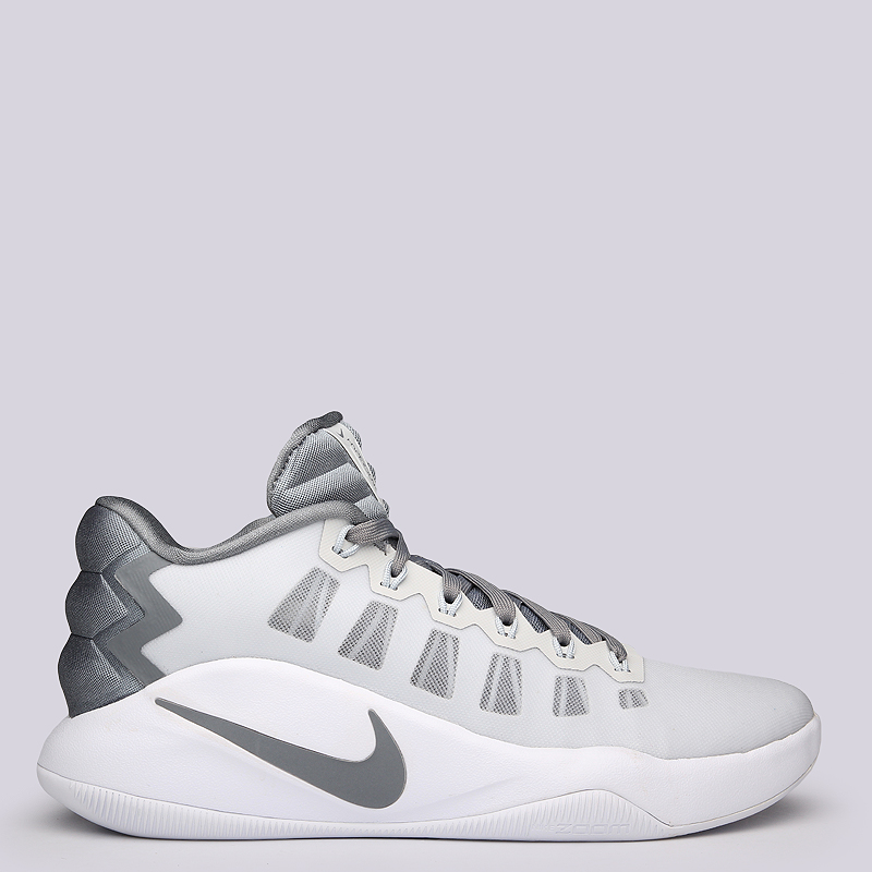 мужские серые баскетбольные кроссовки Nike Hyperdunk 2016 Low 844363-011 - цена, описание, фото 2