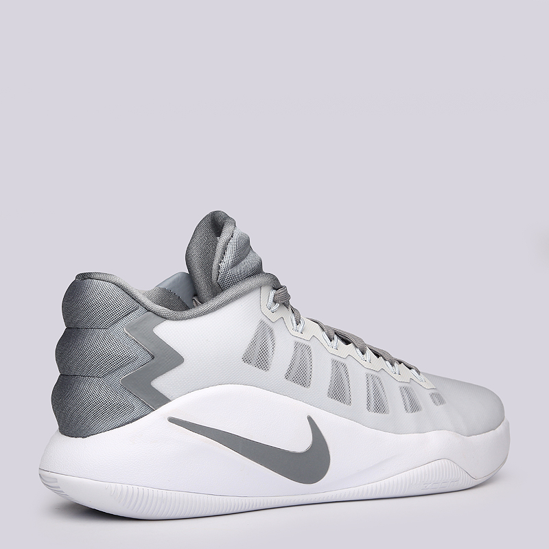 мужские серые баскетбольные кроссовки Nike Hyperdunk 2016 Low 844363-011 - цена, описание, фото 3