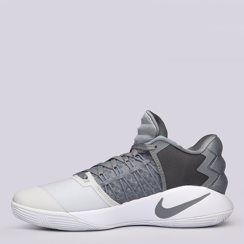 мужские серые баскетбольные кроссовки Nike Hyperdunk 2016 Low 844363-011 - цена, описание, фото 5