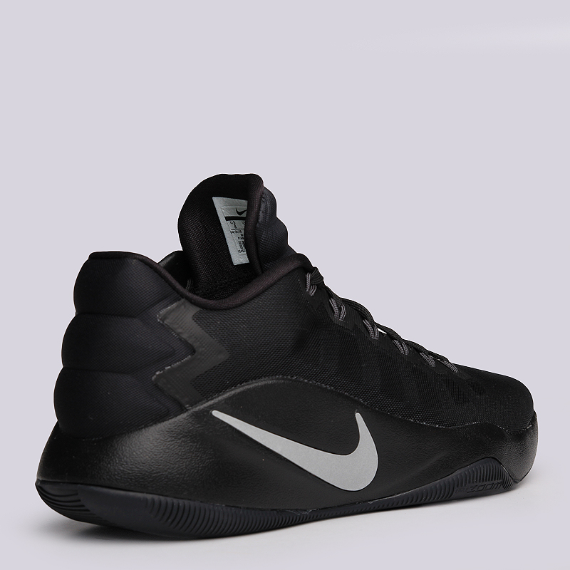 мужские черные баскетбольные кроссовки Nike Hyperdunk 2016 Low 844363-002 - цена, описание, фото 3