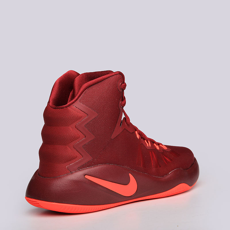 детские бордовые баскетбольные кроссовки Nike Hyperdunk 2016 GS 845120-680 - цена, описание, фото 3