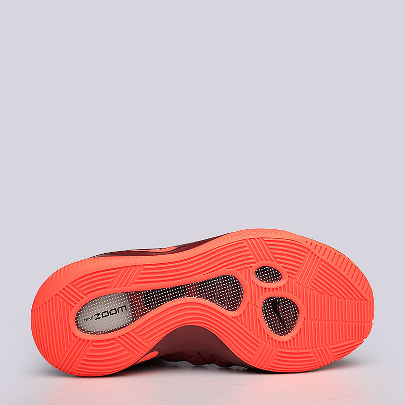 детские бордовые баскетбольные кроссовки Nike Hyperdunk 2016 GS 845120-680 - цена, описание, фото 4