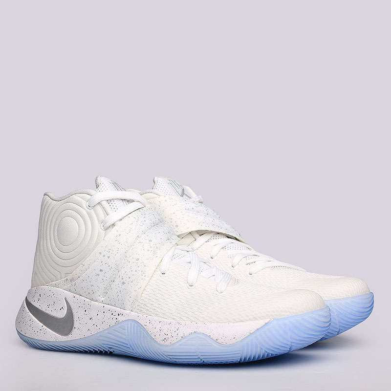 мужские белые баскетбольные кроссовки  Nike Kyrie 2 819583-107 - цена, описание, фото 1